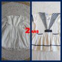 Lot 2 robes vêtements fille 2 ans