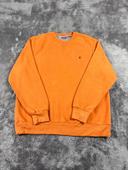 👕 Sweat à capuche Veste University Rare Vintage y2k 90s 2000s Izod Orange Taille XL 👕