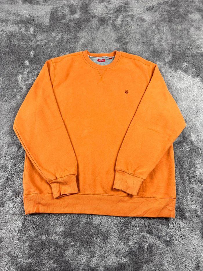 👕 Sweat à capuche Veste University Rare Vintage y2k 90s 2000s Izod Orange Taille XL 👕 - photo numéro 1