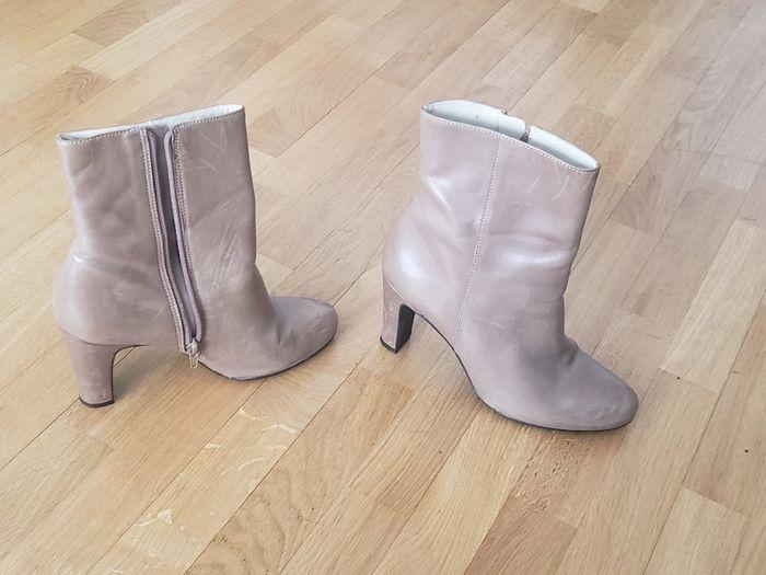 Bottines Kookai beige - photo numéro 1