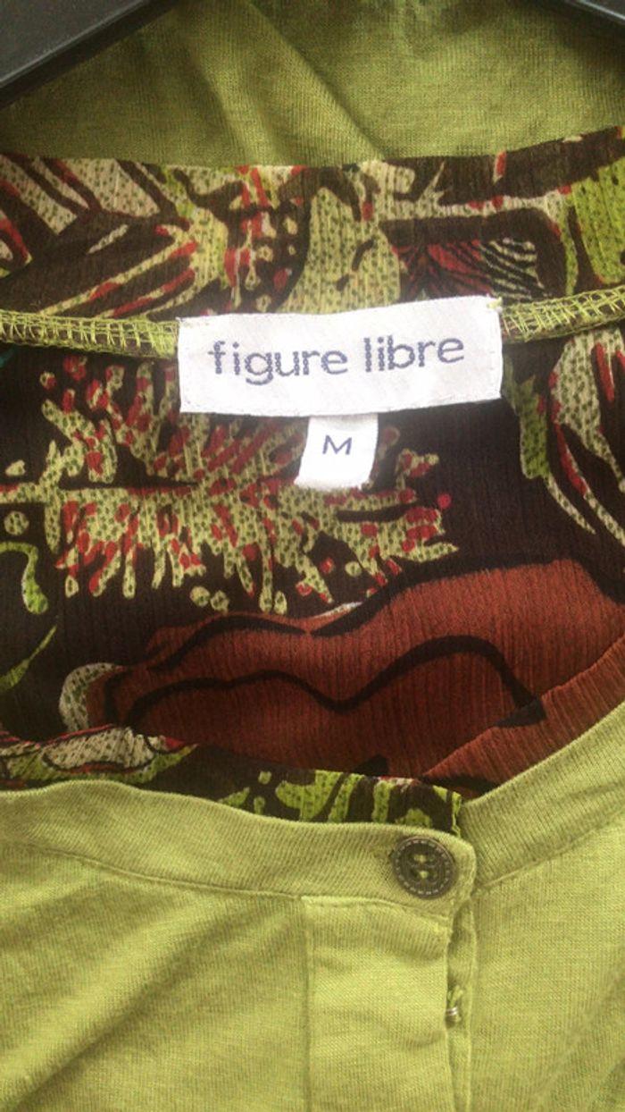 T-shirt long Figure libre - photo numéro 5