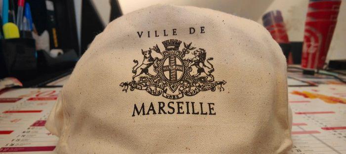 Casquette de Marseille blanche creme neuve 2e - photo numéro 3