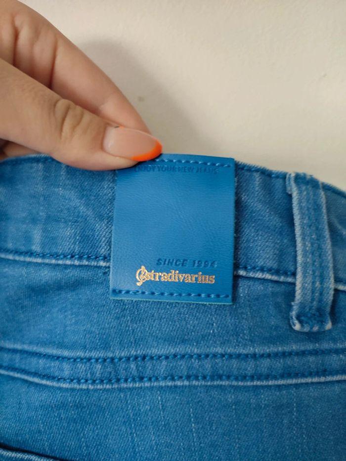 Jean neuf stradivarius taille 38 bleu - photo numéro 8