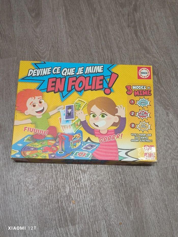 Jeu Educa devine ce que je mime en folie - photo numéro 1