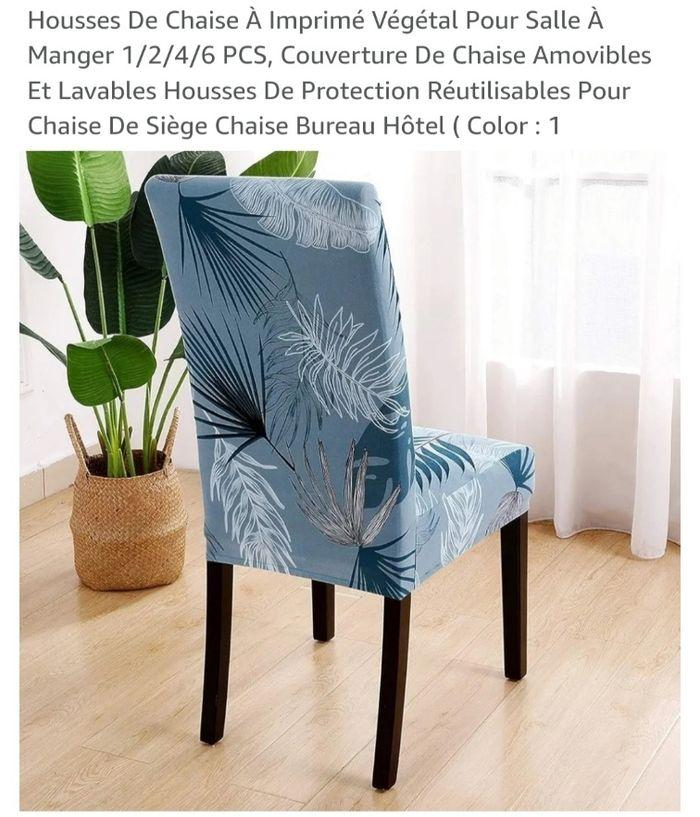 Lot de 6 housses de chaises neuve - photo numéro 4