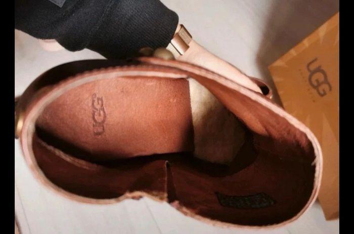 Chaussures bottines à talon marron UGG taille 39 avec sa boîte d'origine - photo numéro 7