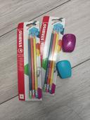 Lot de 2 * 3 crayons de bois Stabilo