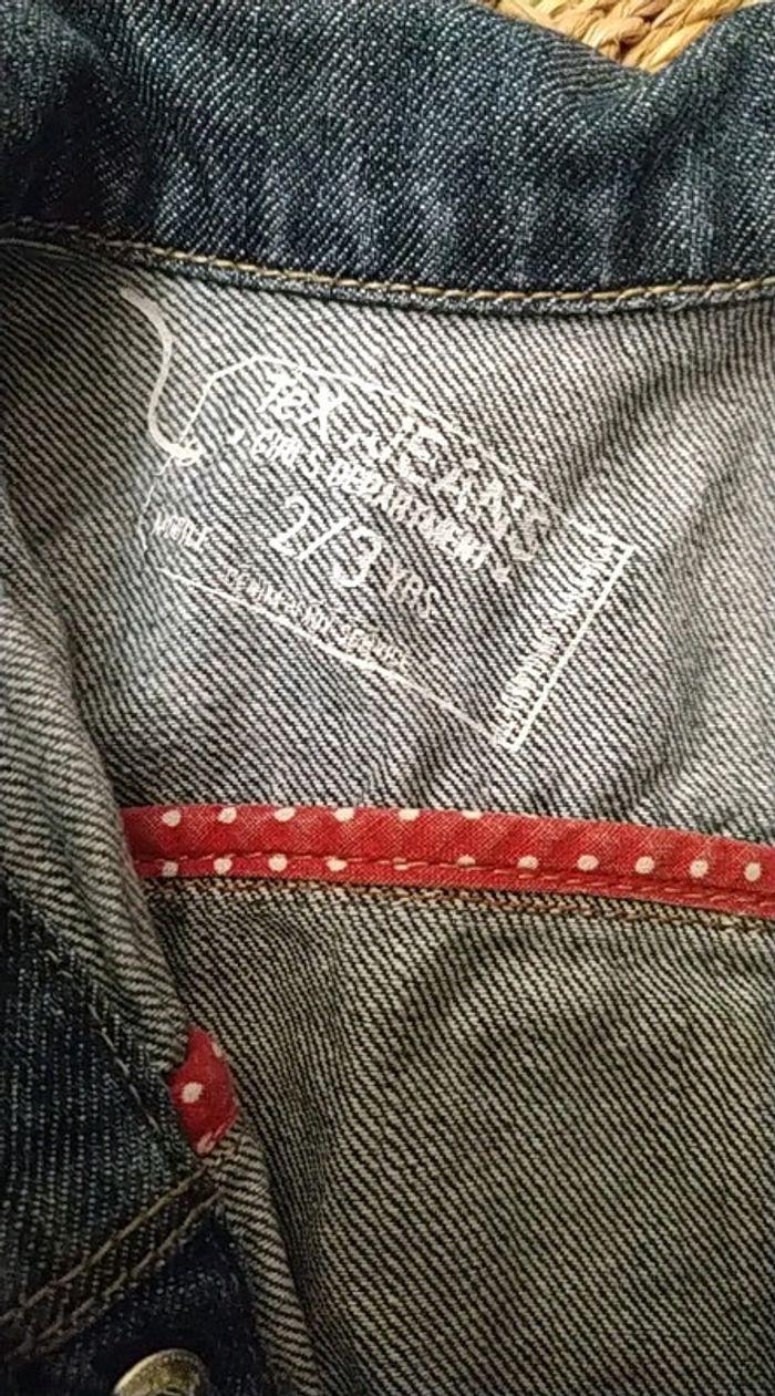 Veste en jean 2/3 ans - photo numéro 3