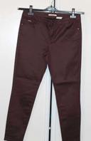 Pantalon  huilé  –  Bordeaux  –  Camaïeu -  44