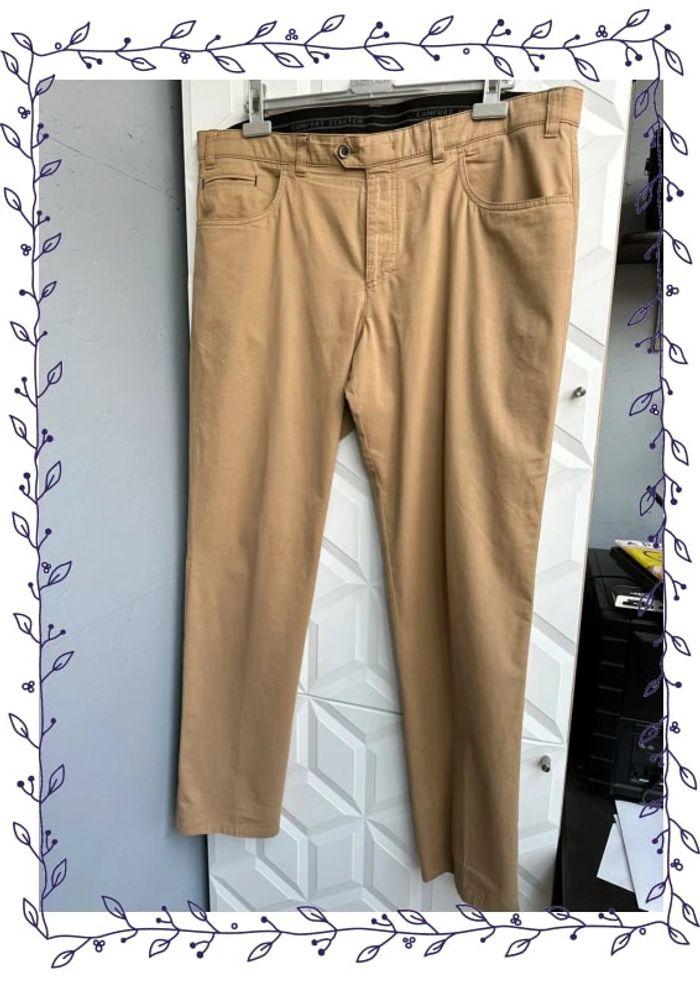 Pantalon Maneven beige taille 52 - photo numéro 3