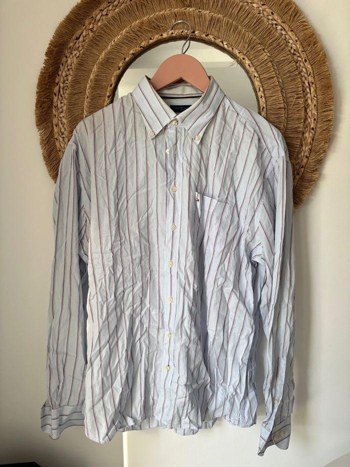 Chemise à rayures Tomme Hilfiger 43 - photo numéro 1