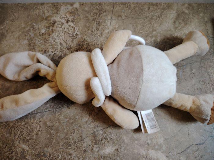 Doudou lapin longues oreilles un rêve de bébé 37 cm - photo numéro 7