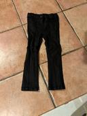 Pantalon noir enduit tape à l’œil 2 ans