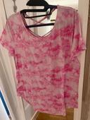 Tee shirt rose Hollister T.M