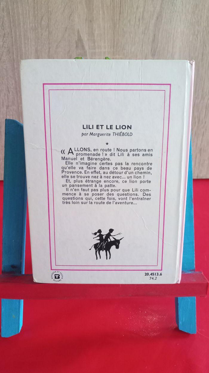 Lili et le lion, 1974, bibliothèque rose - photo numéro 2