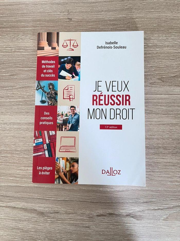 Manuel Je veux réussir mon droit - photo numéro 1