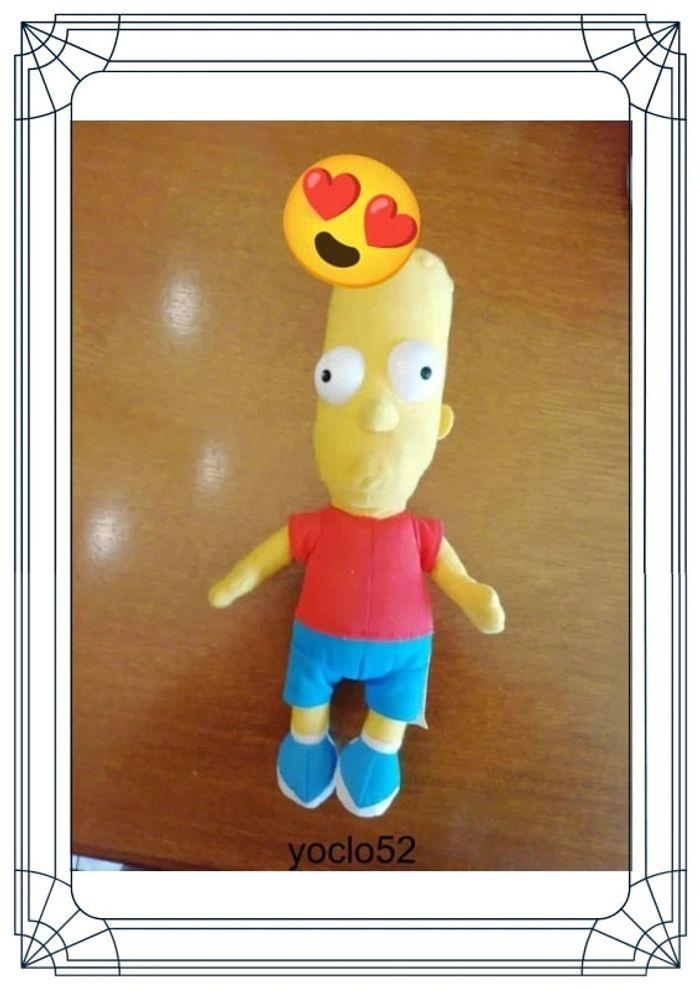 Peluche The Simpsons Bart Simpson - photo numéro 1