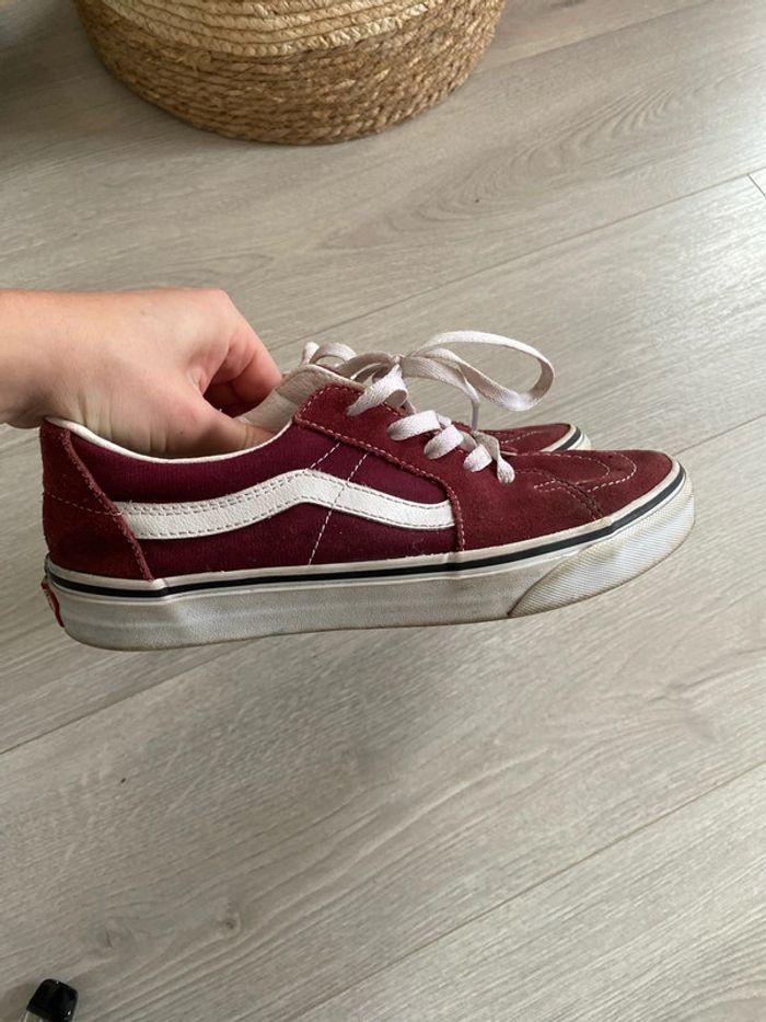 Baskets Vans Bordeaux - photo numéro 7