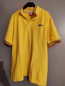 Polo homme jaune