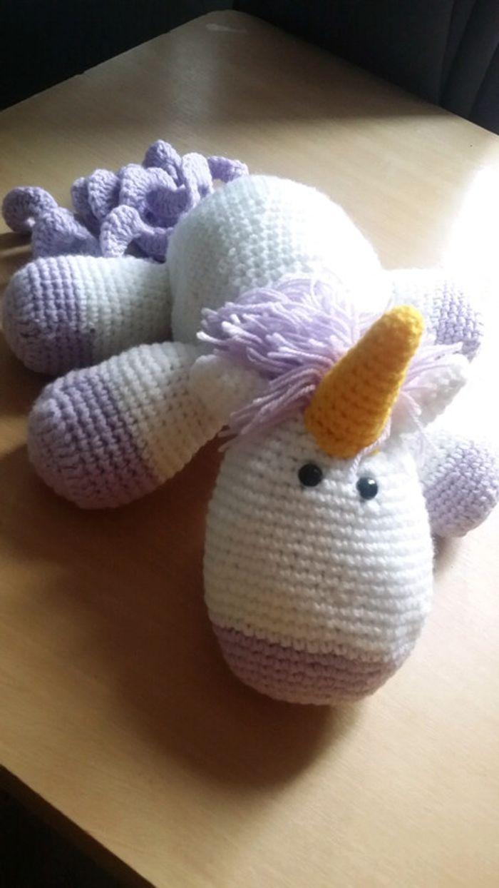 Licorne au crochet - photo numéro 1