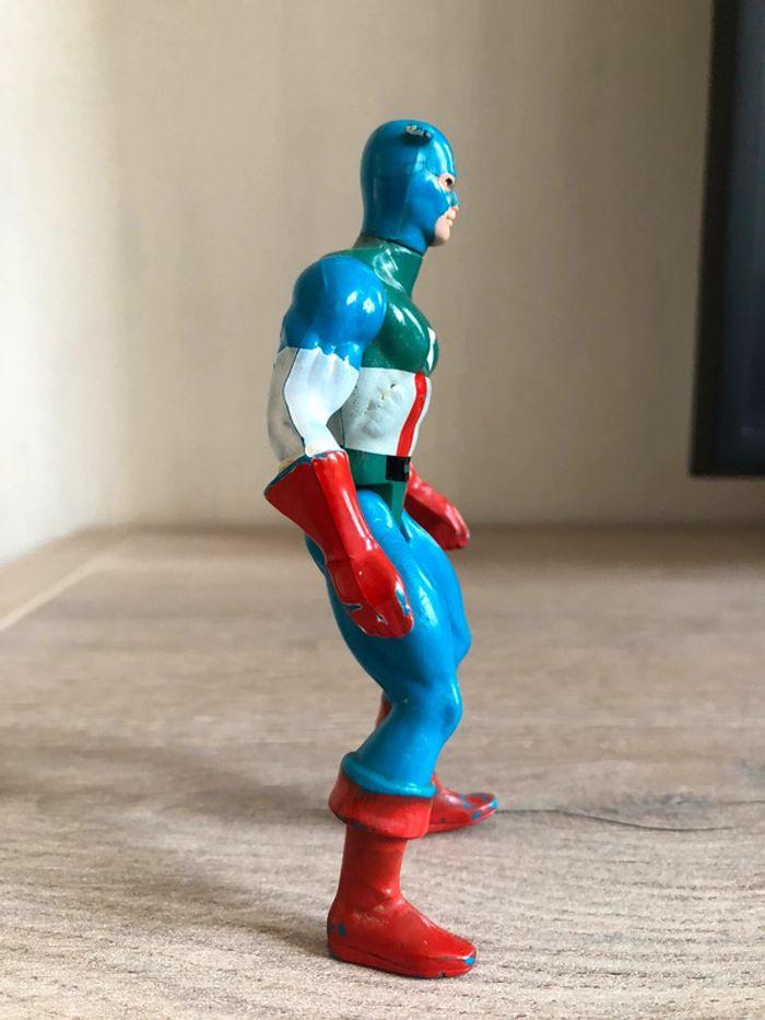 Figurine vintage Marvel secret wars 1984 France capitaine america - photo numéro 3