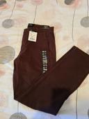 Pantalon bordeaux