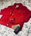 Veste en jean rouge Ralph Lauren 12 ans