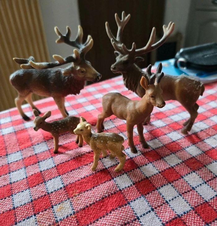 Lot animaux de la forêt schleich - photo numéro 1