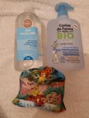 Lot 2 eaux nettoyantes et lingettes