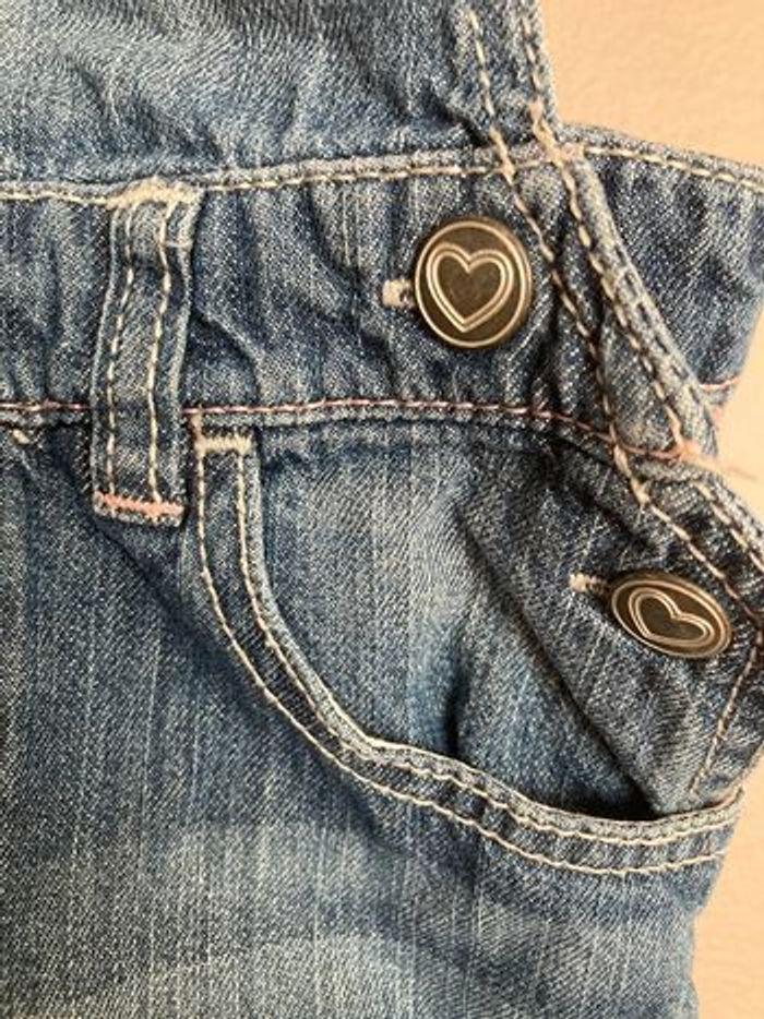 H&M salopette short en jean 12-18 mois - photo numéro 6