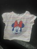 Teeshirt Minnie,  disney,  12 mois