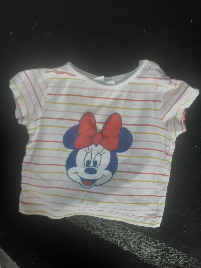 Teeshirt Minnie,  disney,  12 mois - photo numéro 1