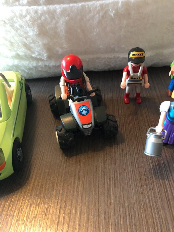 Lot personnage + voiture playmobil - photo numéro 7