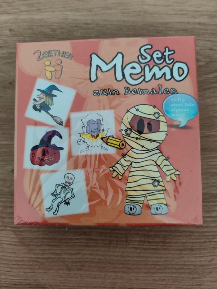 Jeu de société Set Mémo à colorier - photo numéro 1