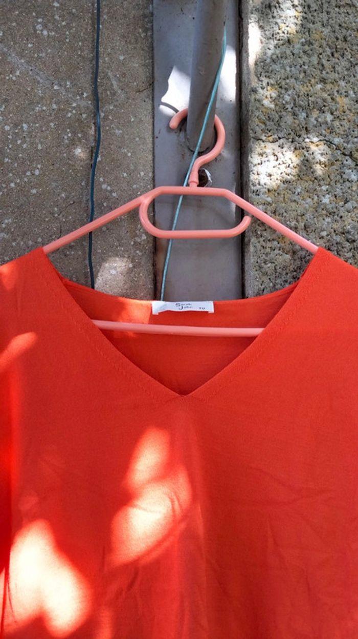 T-shirt orange - photo numéro 3