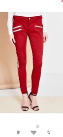 Pantalon femme Guess rouge 36 avec étiquette