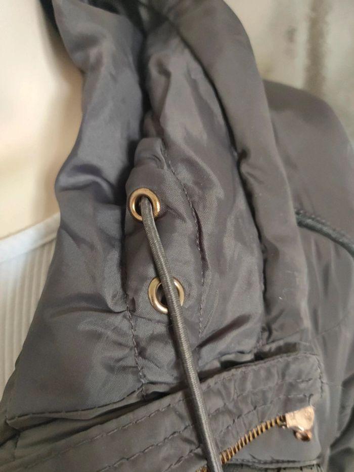 Veste matelassée grise - Cache Cache (taille M) - photo numéro 5