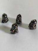 Lot de 4 perles Stormtrooper Star Wars en laiton gun black