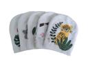 Lot de 5 gants de toilette - animaux