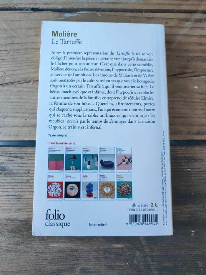 Livre - Le tartuffe Molière - photo numéro 2