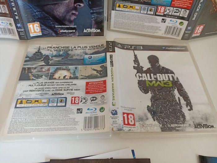 Lot jeux PS3 call of duty - photo numéro 3