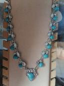 Collier avec Turquoise Incrustée