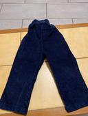 Pantalon velour