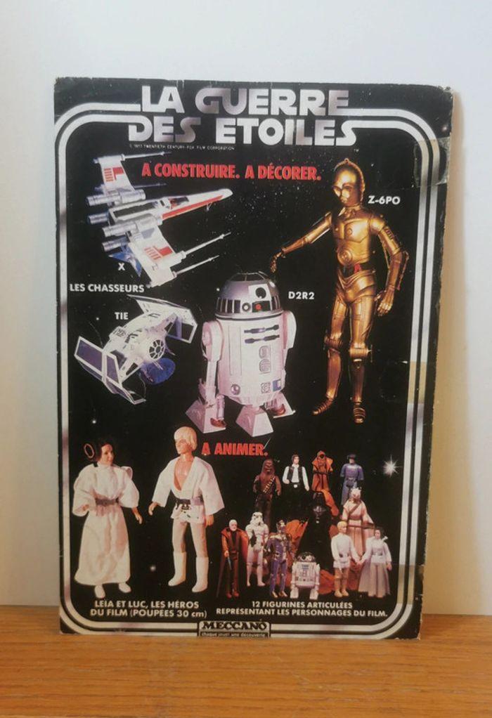 Ancienne publicité star wars Meccano - photo numéro 1