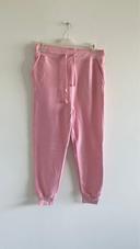 Pantalon type jogging rose