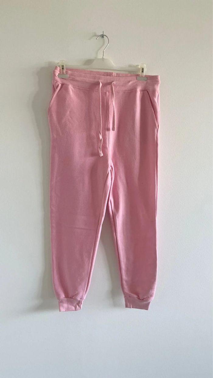 Pantalon type jogging rose - photo numéro 1