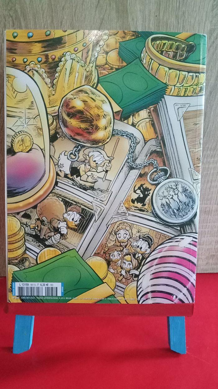 Picsou Magazine, n° 561, 2022, avec le poster, les stickers et 4 fiches vintage - photo numéro 2