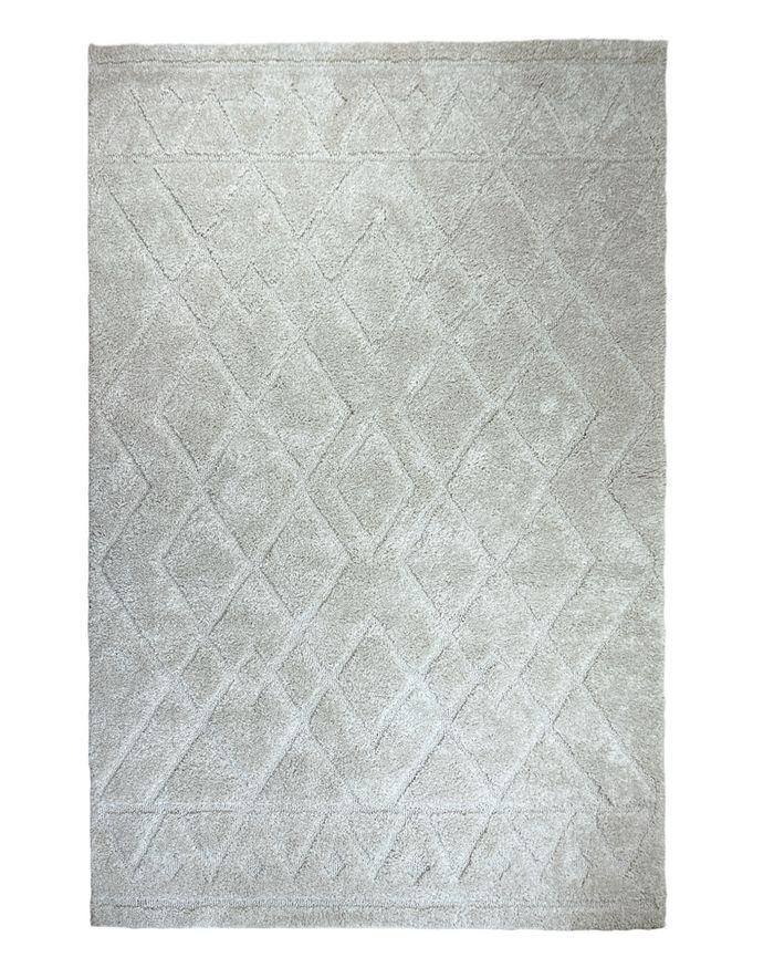 Tapis de salon beige crème scandinave 160 x 230 cm - photo numéro 7