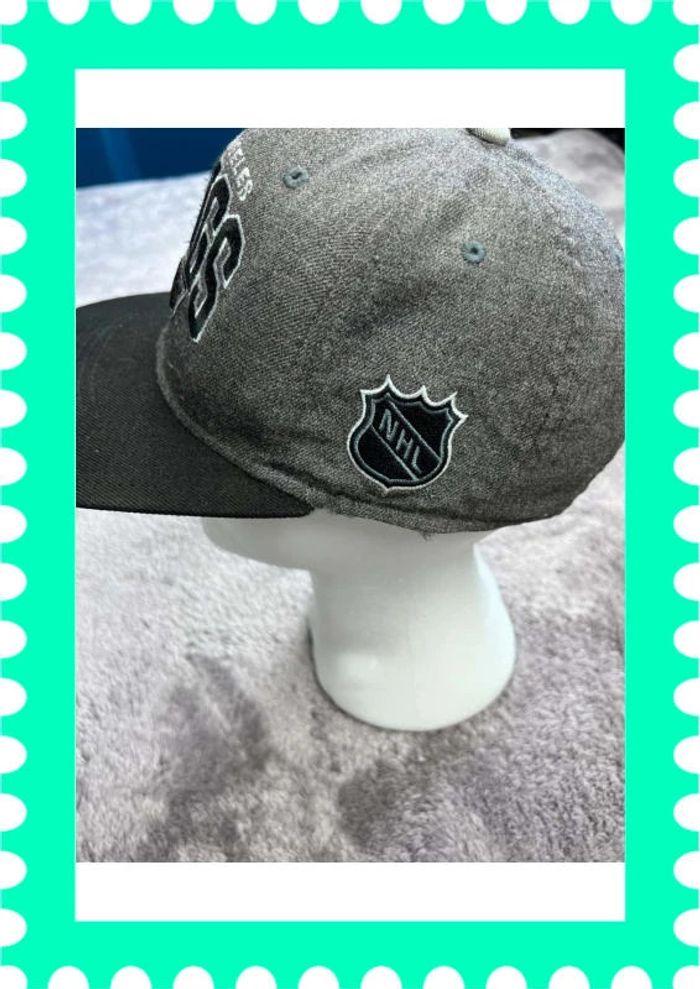 🧢 Casquette en laine Mitchell & Ness Los Angeles Kings Vintage Hockey NHL Grise  🧢 - photo numéro 2