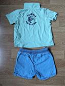 Ensemble polo + short cool club